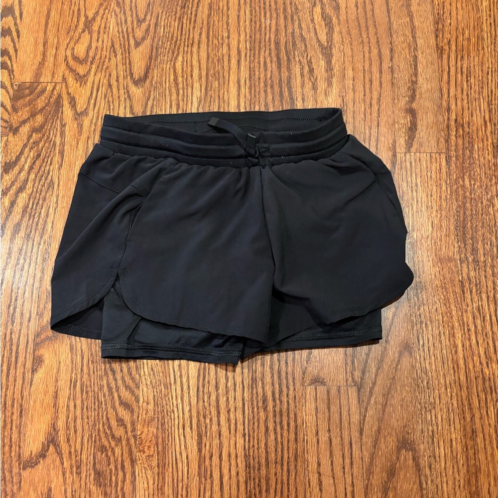 All in Motion Women's Black Athletic Shorts